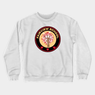 Fairview School Valentine's Day Crewneck Sweatshirt